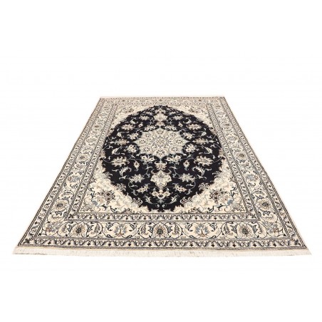Tappeto Nain Kashmar Persia grigio 168x252
