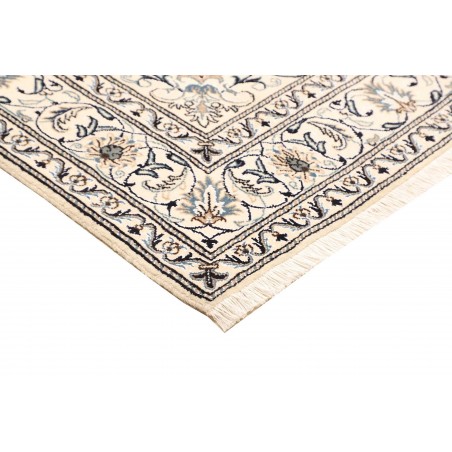 Tappeto Nain Kashmar Persia grigio 168x252