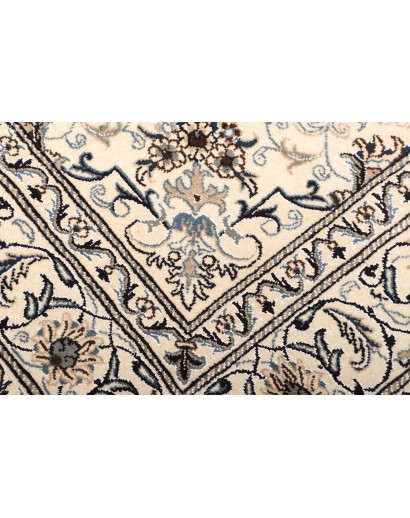 Tappeto Nain Kashmar Persia grigio 168x252