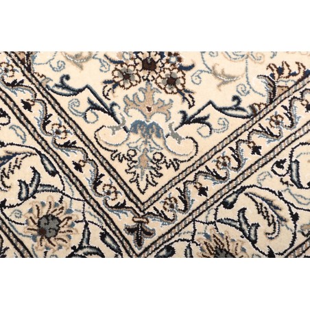 Tappeto Nain Kashmar Persia grigio 168x252