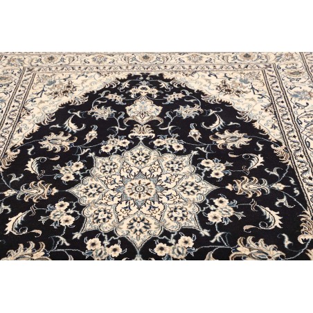 Tappeto Nain Kashmar Persia grigio 168x252