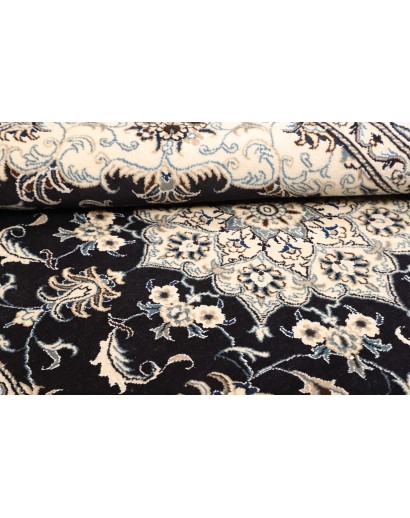 Tappeto Nain Kashmar Persia grigio 168x252
