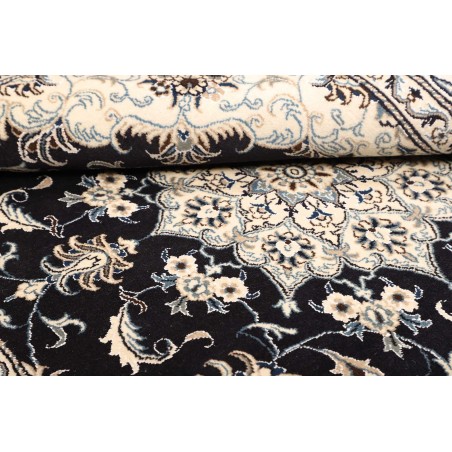 Tappeto Nain Kashmar Persia grigio 168x252