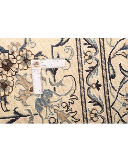 Tappeto Nain Kashmar Persia grigio blu 165x245