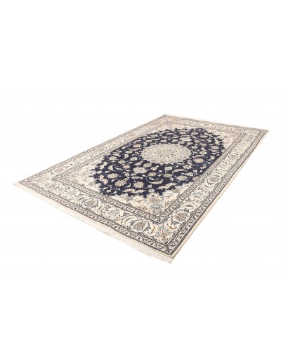 Tappeto Nain Kashmar Persia grigio 198x292