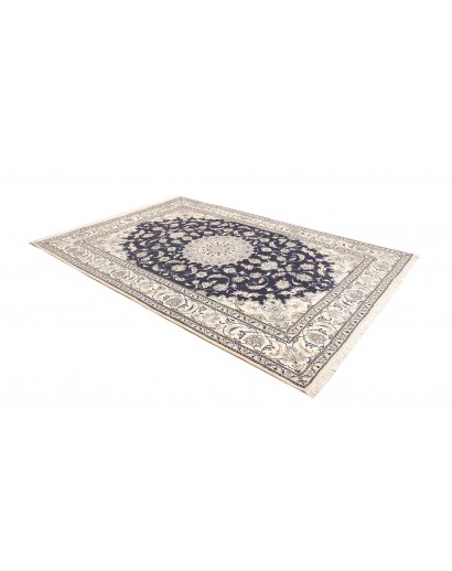 Tappeto Nain Kashmar Persia grigio 198x292