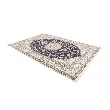 Tappeto Nain Kashmar Persia grigio 198x292