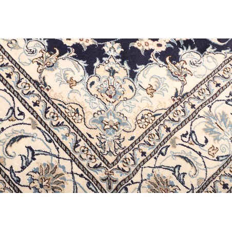 Tappeto Nain Kashmar Persia grigio 198x292