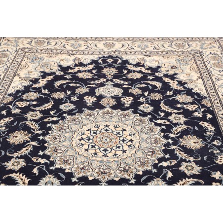 Tappeto Nain Kashmar Persia grigio 198x292