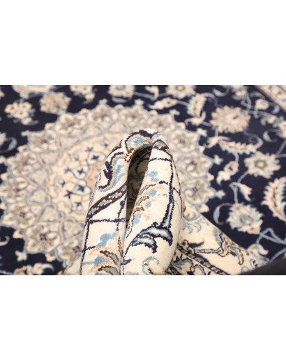 Tappeto Nain Kashmar Persia grigio 198x292