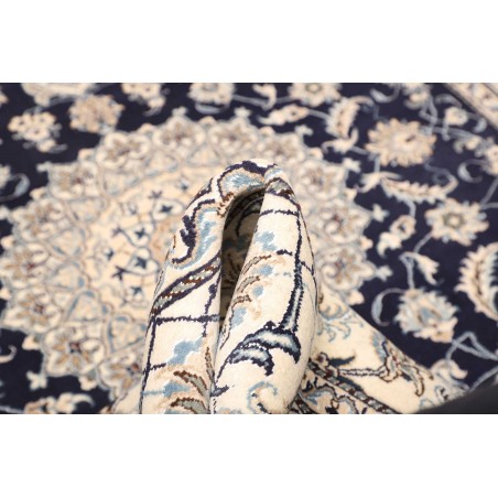 Tappeto Nain Kashmar Persia grigio 198x292
