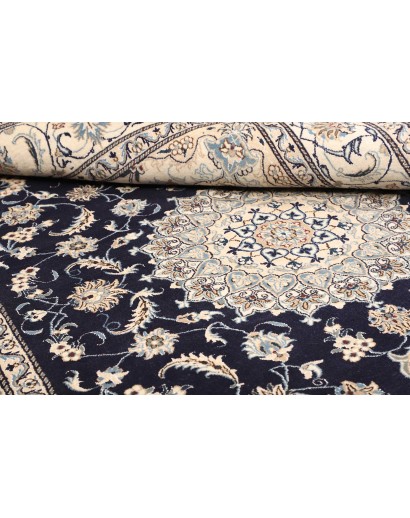 Tappeto Nain Kashmar Persia grigio 198x292
