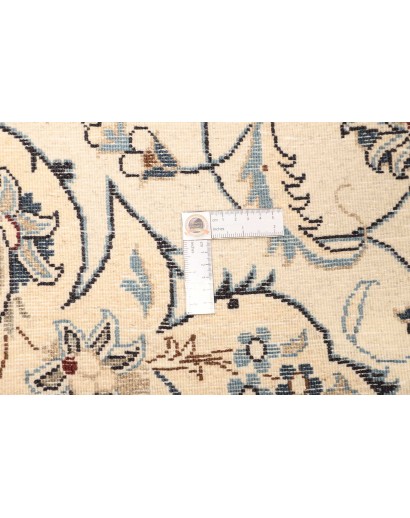 Tappeto Nain Kashmar Persia grigio 198x292