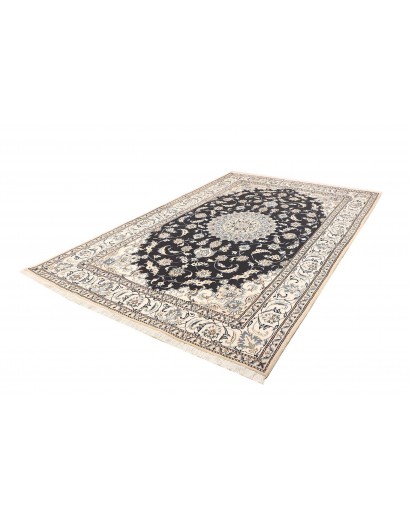 Tappeto Nain Kashmar Persia grigio 190x295