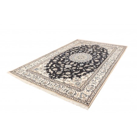 Tappeto Nain Kashmar Persia grigio 190x295