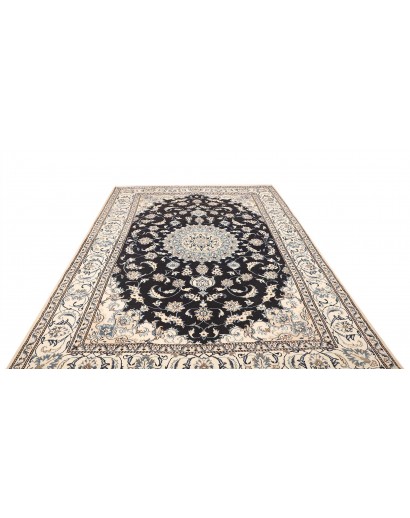 Tappeto Nain Kashmar Persia grigio 190x295