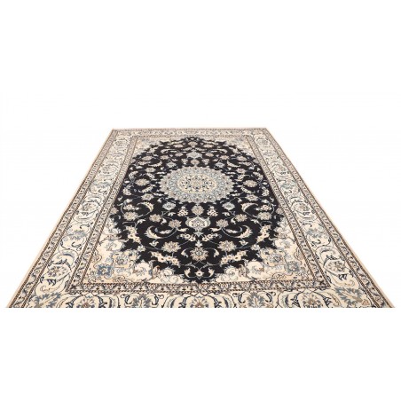 Tappeto Nain Kashmar Persia grigio 190x295