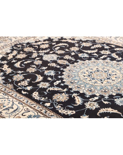Tappeto Nain Kashmar Persia grigio 190x295
