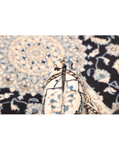 Tappeto Nain Kashmar Persia grigio 190x295