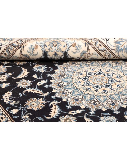 Tappeto Nain Kashmar Persia grigio 190x295