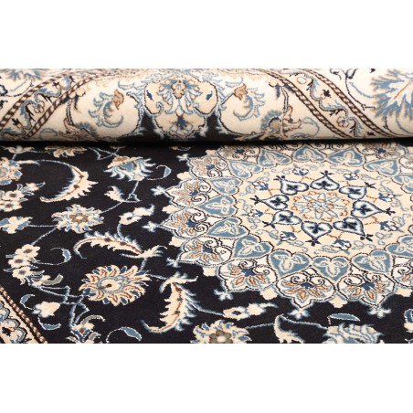 Tappeto Nain Kashmar Persia grigio 190x295