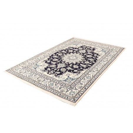 Tappeto Nain Kashmar Persia grigio 150x215