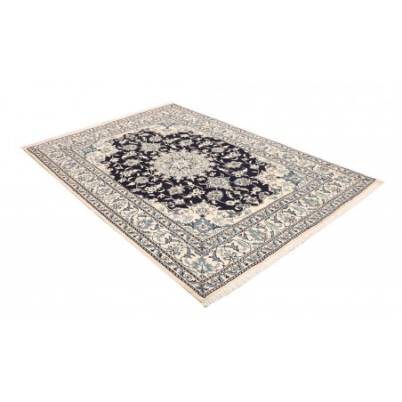 Tappeto Nain Kashmar Persia grigio 150x215
