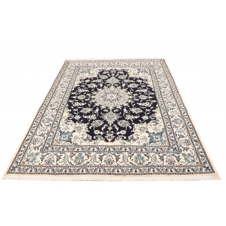 Tappeto Nain Kashmar Persia grigio 150x215