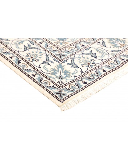 Tappeto Nain Kashmar Persia grigio 150x215