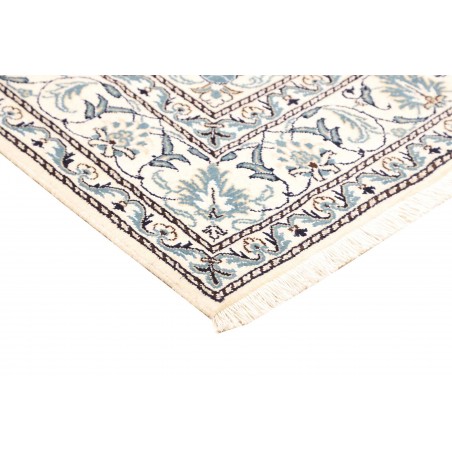 Tappeto Nain Kashmar Persia grigio 150x215