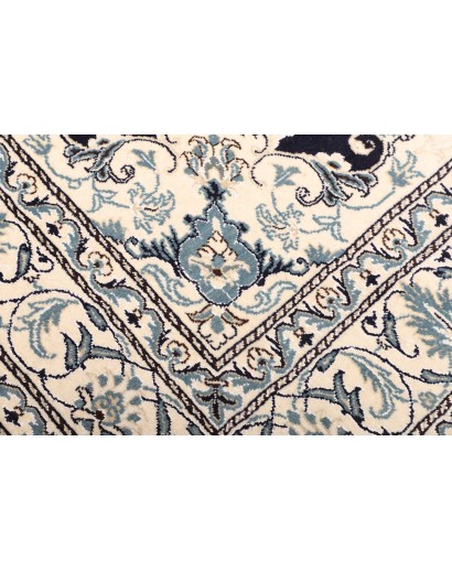 Tappeto Nain Kashmar Persia grigio 150x215