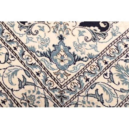 Tappeto Nain Kashmar Persia grigio 150x215