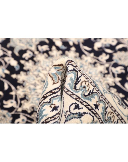 Tappeto Nain Kashmar Persia grigio 150x215