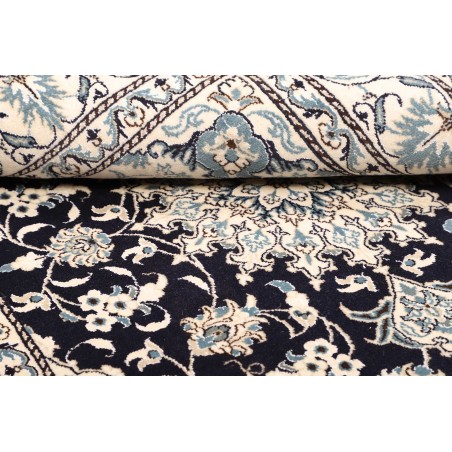 Tappeto Nain Kashmar Persia grigio 150x215