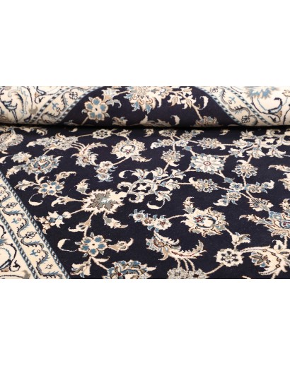 Tappeto Nain Kashmar Persia grigio 188x282
