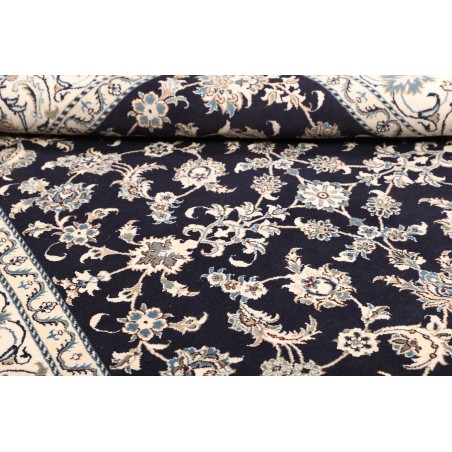 Tappeto Nain Kashmar Persia grigio 188x282