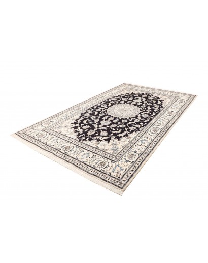 Tappeto Nain Kashmar Persia grigio 195x307
