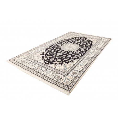 Tappeto Nain Kashmar Persia grigio 195x307