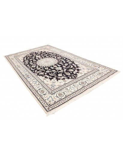 Tappeto Nain Kashmar Persia grigio 195x307