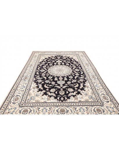 Tappeto Nain Kashmar Persia grigio 195x307