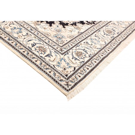 Tappeto Nain Kashmar Persia grigio 195x307