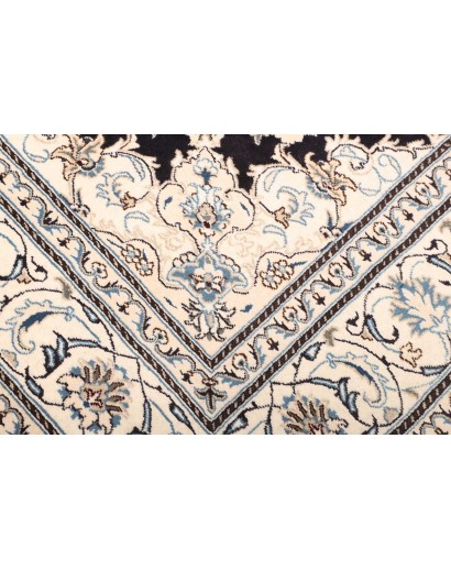 Tappeto Nain Kashmar Persia grigio 195x307