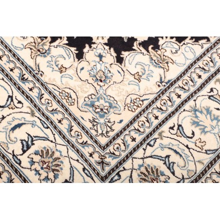 Tappeto Nain Kashmar Persia grigio 195x307