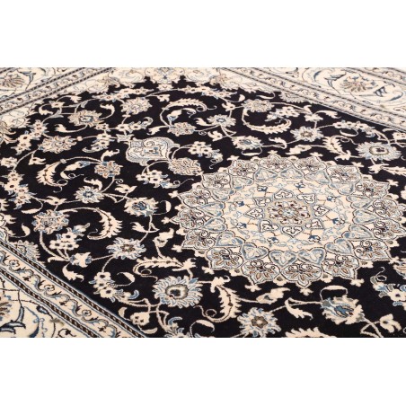 Tappeto Nain Kashmar Persia grigio 195x307
