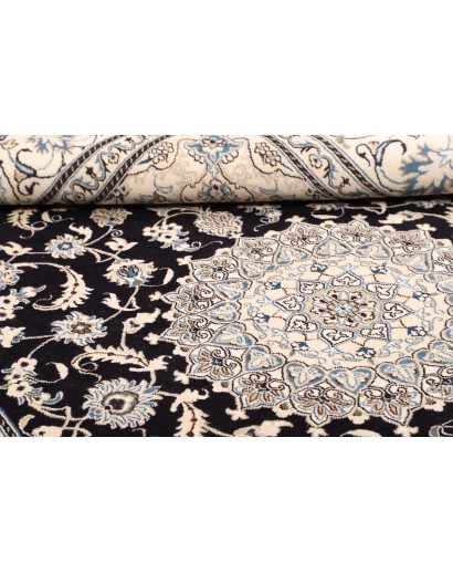 Tappeto Nain Kashmar Persia grigio 195x307