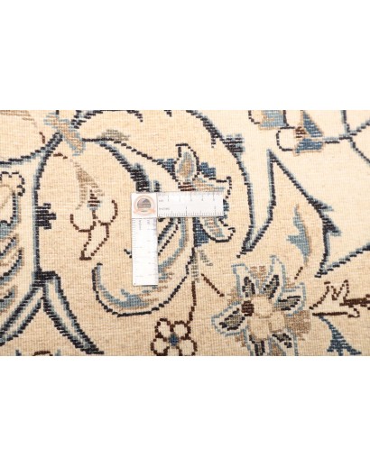 Tappeto Nain Kashmar Persia grigio 195x307