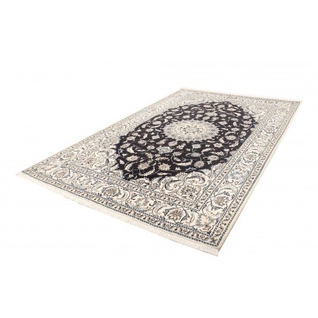 Tappeto Nain Kashmar Persia grigio 203x288