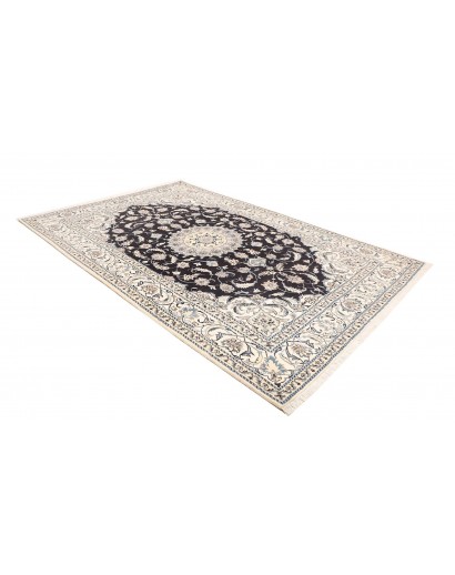 Tappeto Nain Kashmar Persia grigio 203x288