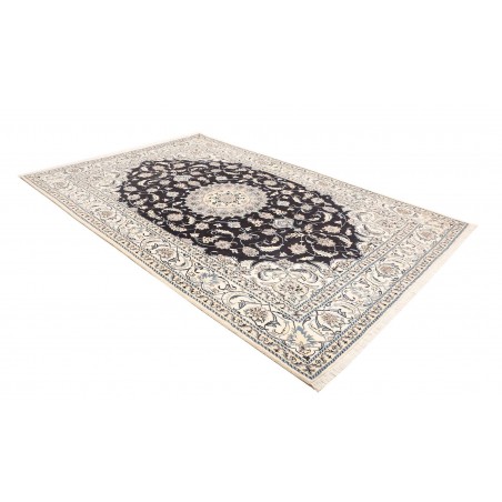Tappeto Nain Kashmar Persia grigio 203x288