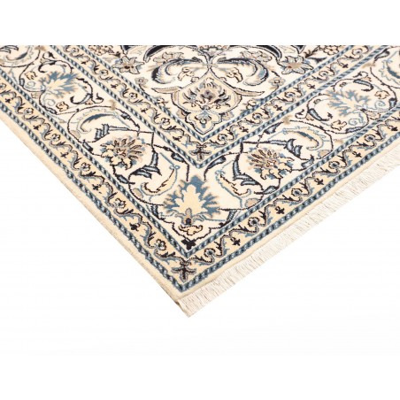 Tappeto Nain Kashmar Persia grigio 203x288
